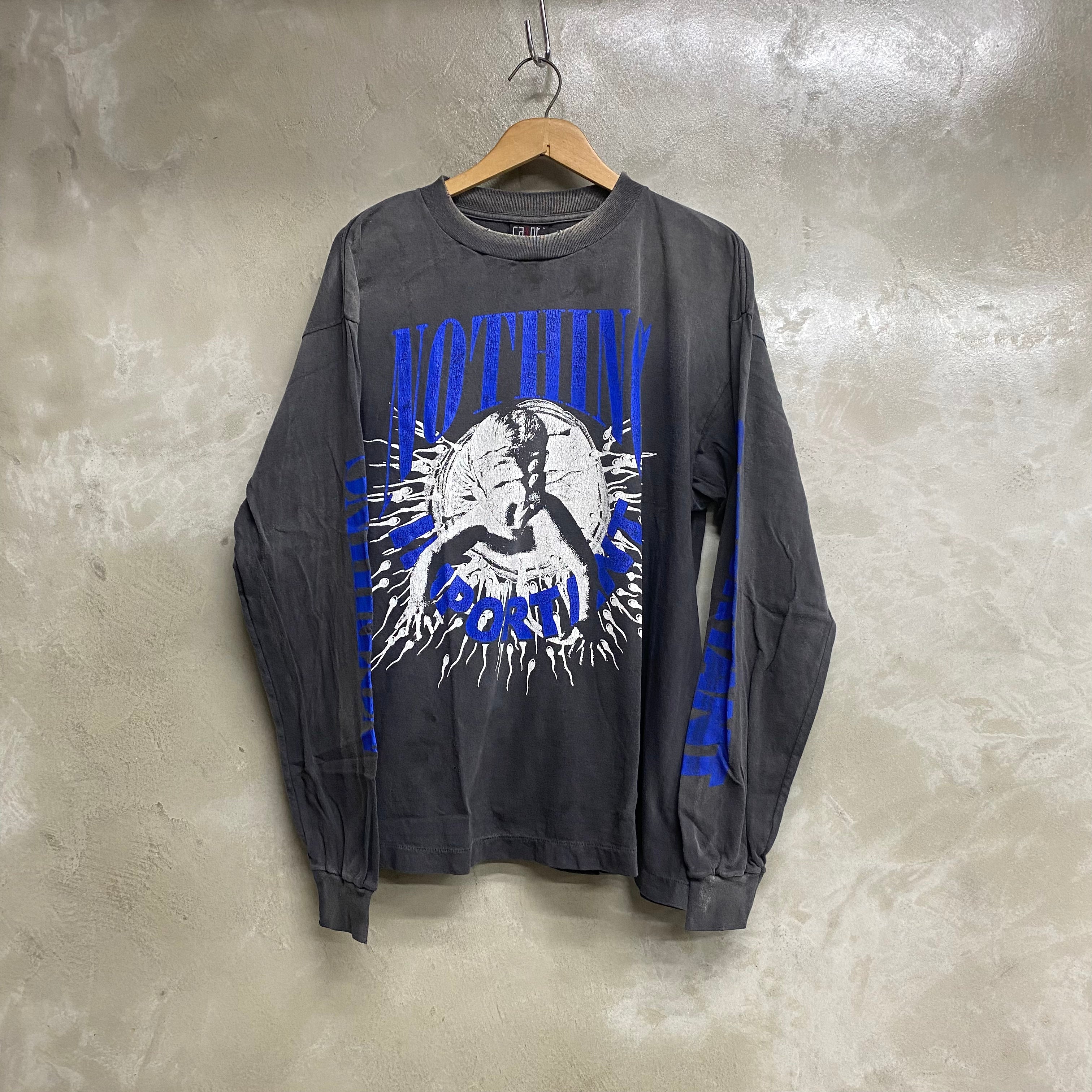 SAINT Mxxxxxx × Kosuke Kawamura LONG SLEEVE T-SHIRTS ' NOTHING IMP ' - COLLABORATION - / Saint Michael