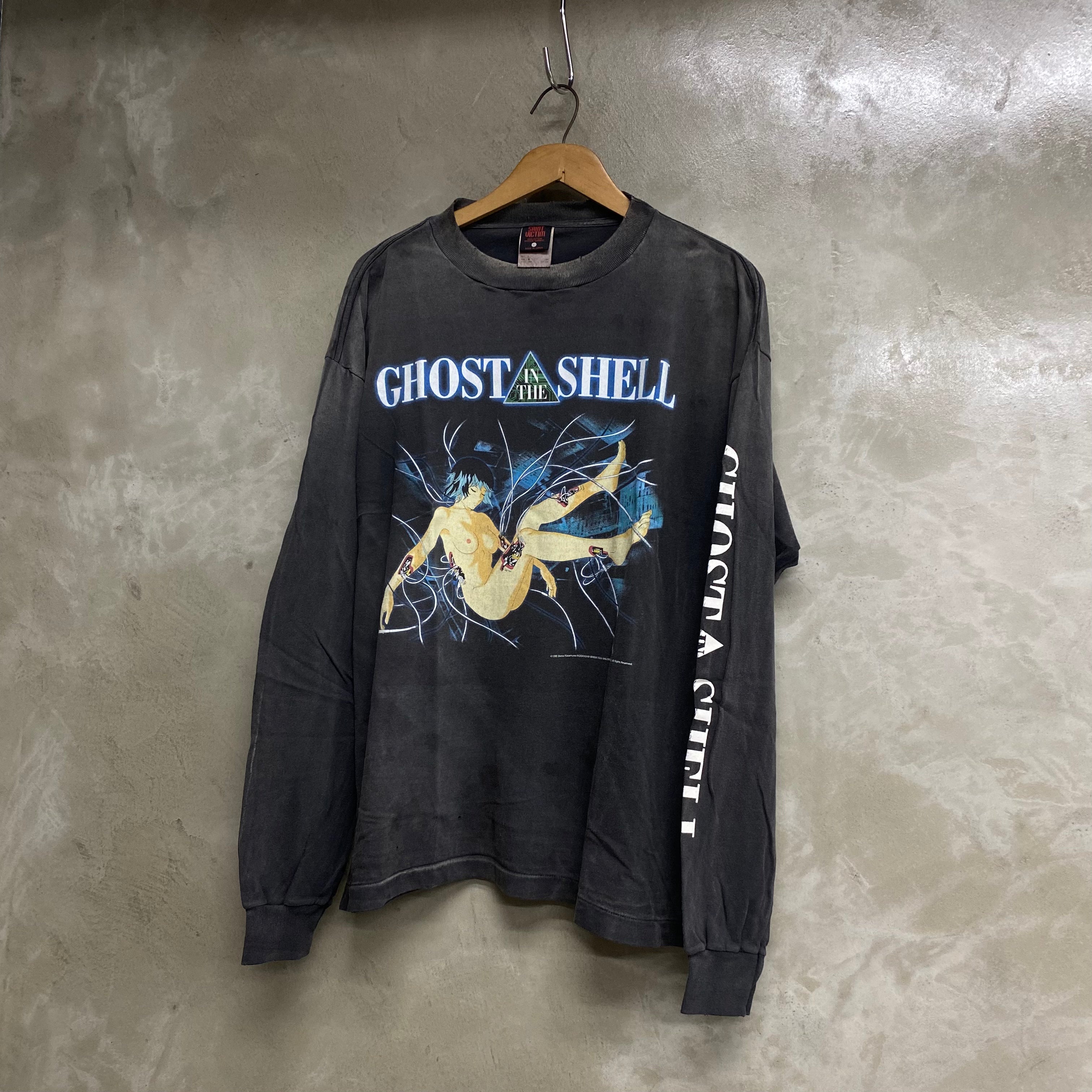 SAINT Mxxxxxx x GHOST IN THE SHELL LONG SLEEVE SHIRTS ' ILYA GITS ' -COLLABORATION- / Saint Michael