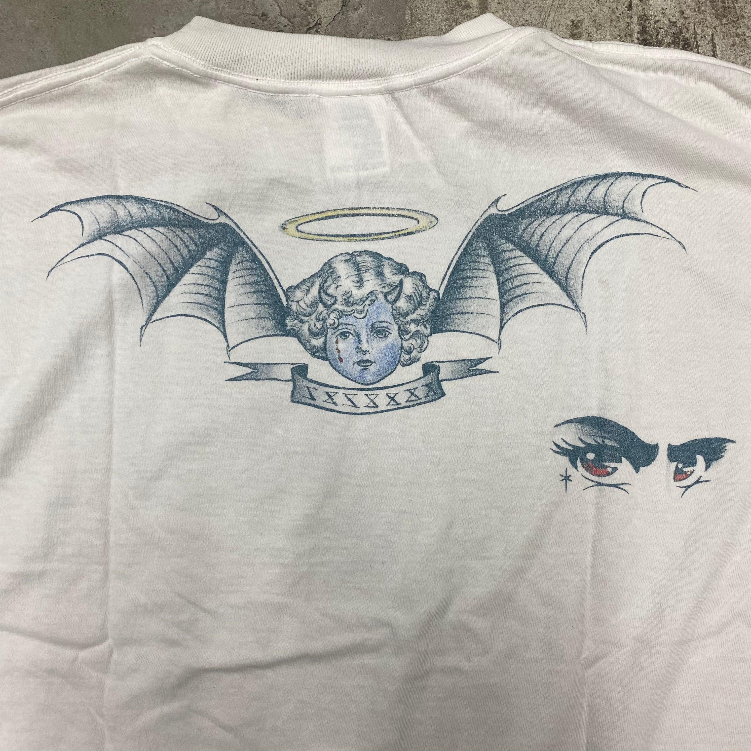 SAINT Mxxxxxx × Dr Woo LONG SLEEVE T-SHIRTS ' TATTOO  ' - COLLABORATION - / Saint Michael