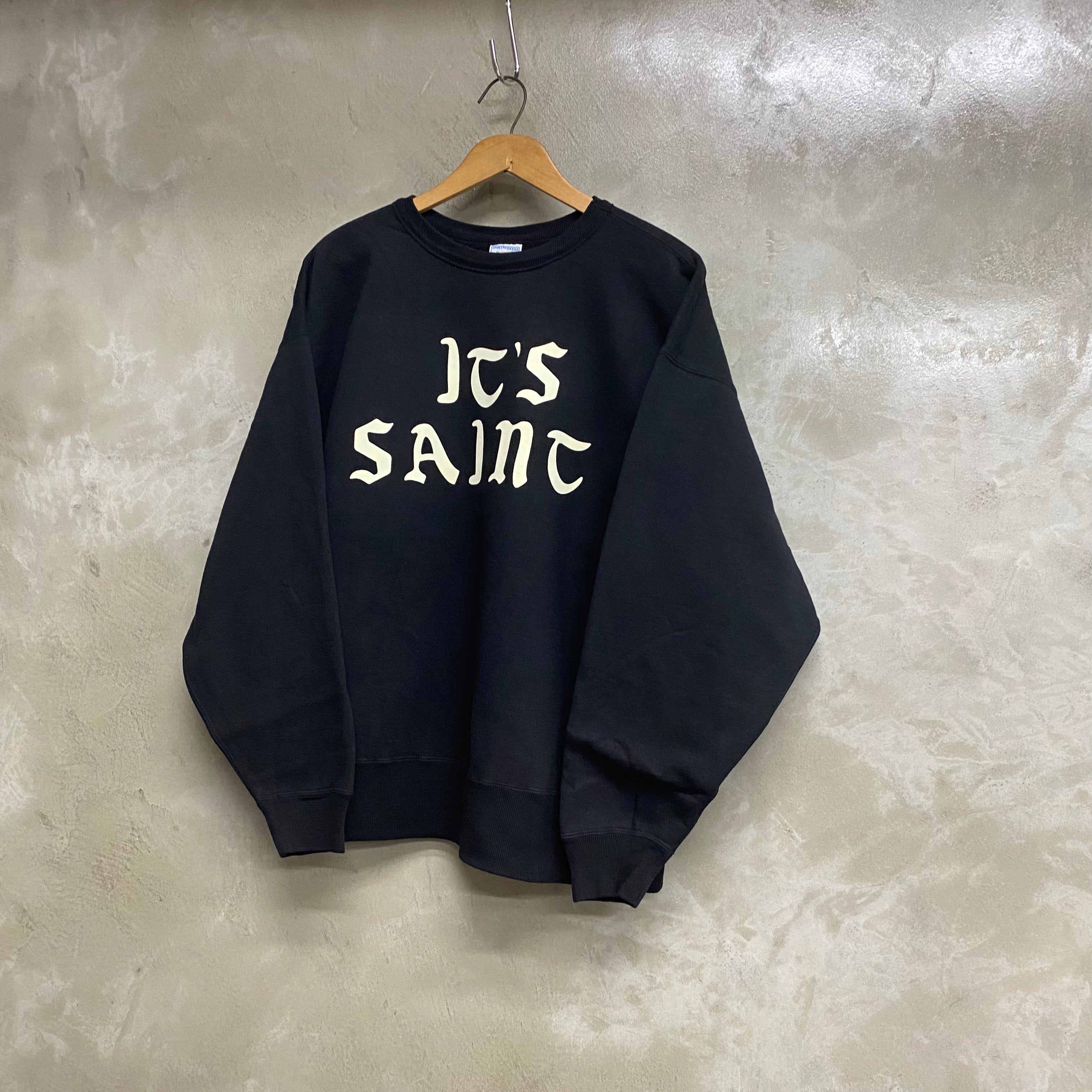 ［ FINAL ONE ! ］SAINT Mxxxxxx CREW NECK SWEAT SHIRTS ' IT'S SAINT ' / Saint Michael