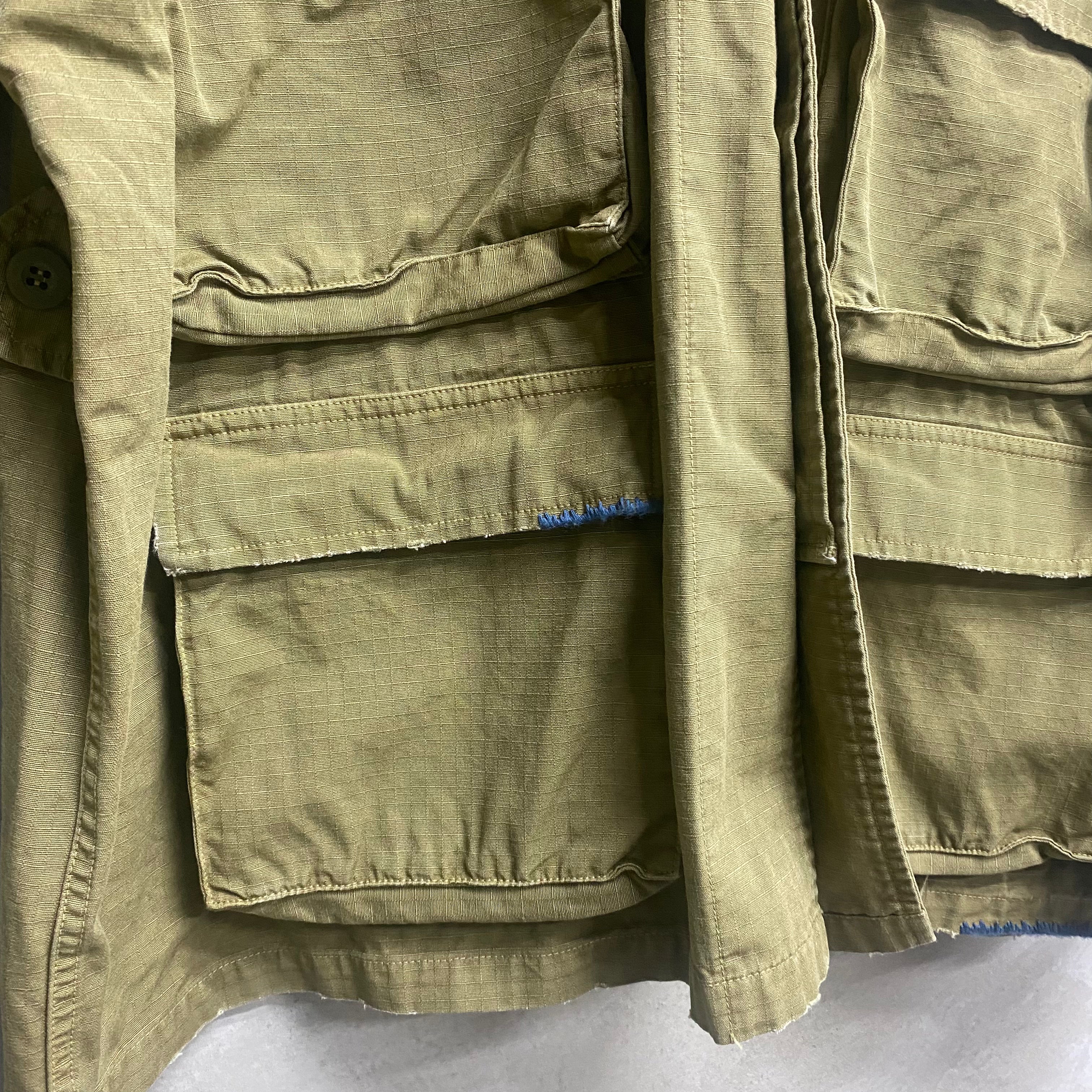 Repaired Ripstop Fatigue Jacket / KAMIYA