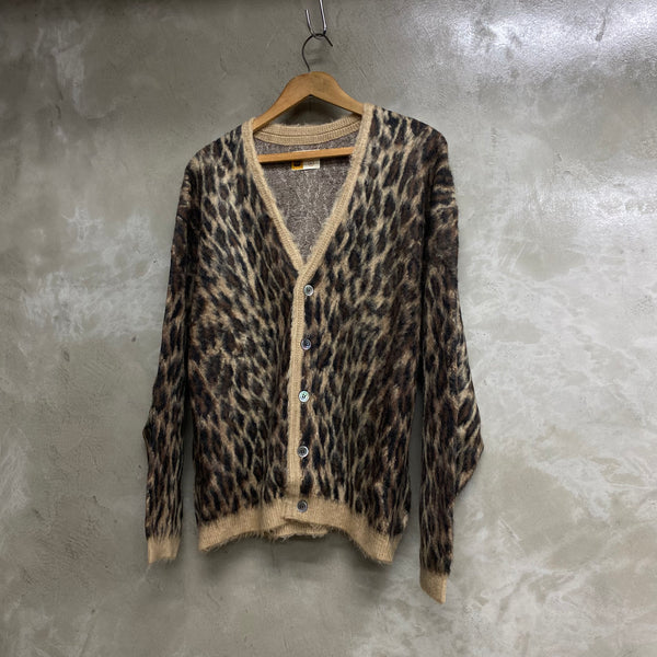 SAINT Mxxxxxx MOHAIR CARDIGAN ' LEOPARD ' / Saint Michael