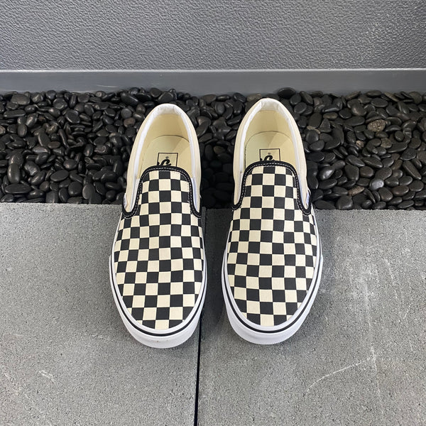 Classic Slip-On " CHCKERBOARD "-VANS CLASSIC LINE-