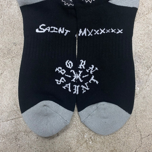 SAINT MICHAEL x BORN X RAISED SOCKS ' ST SINNER ' -COLLABORATION- / Saint Michael