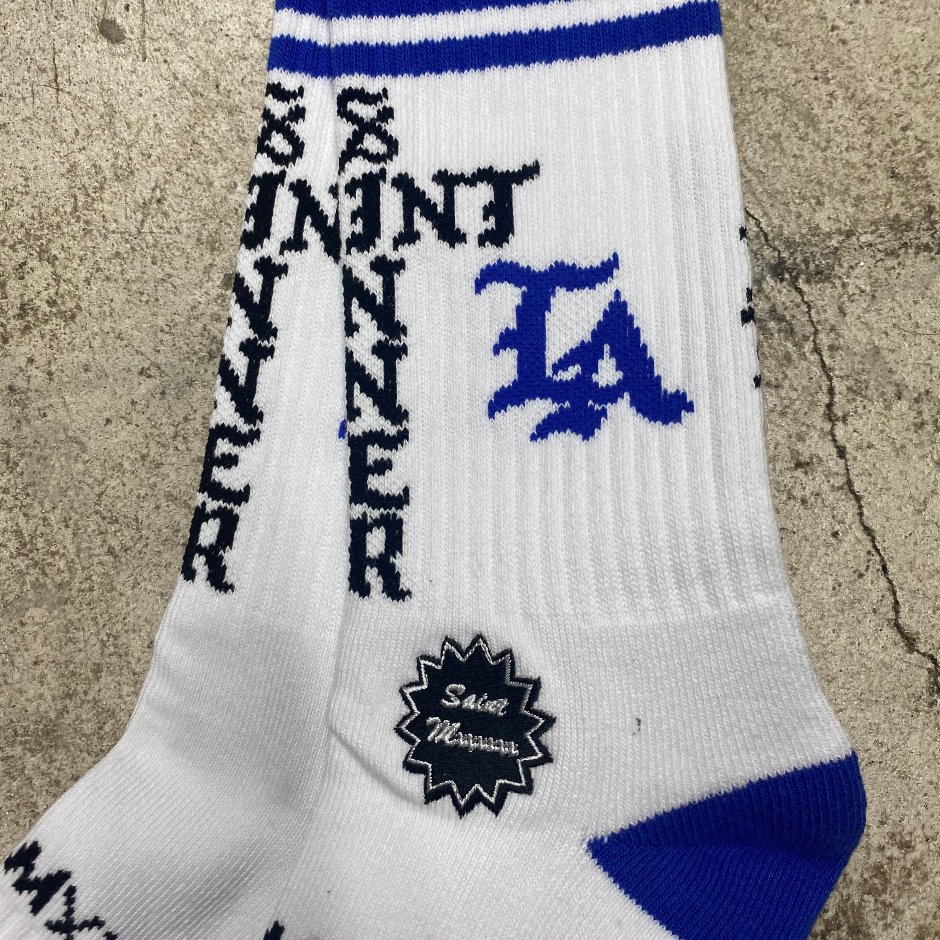 SAINT MICHAEL x BORN X RAISED SOCKS ' ST SINNER ' -COLLABORATION- / Saint Michael