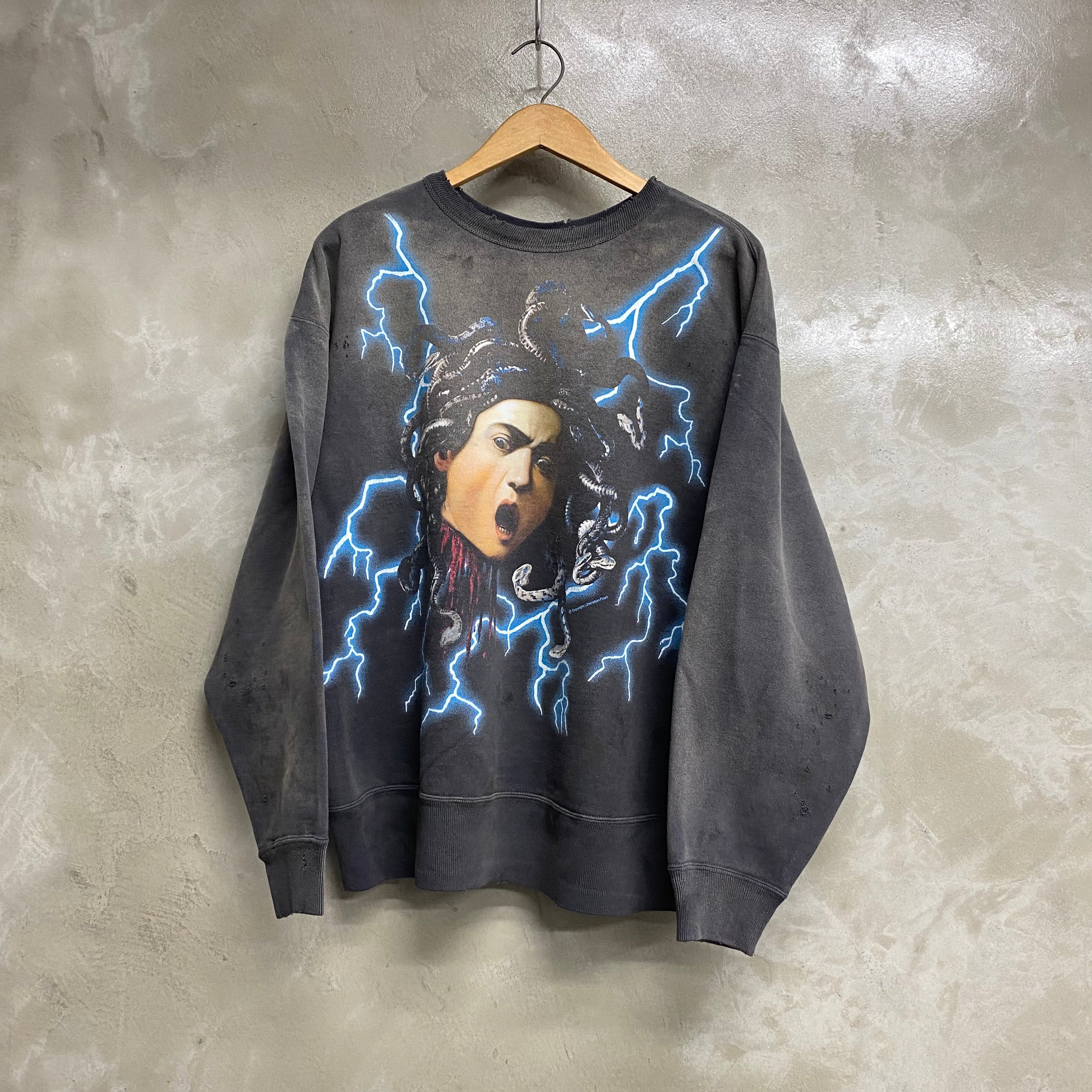 ［ FINAL ONE ! ］SAINT Mxxxxxx CREW NECK SWEAT SHIRTS ' MEDUSA  ' / Saint Michael