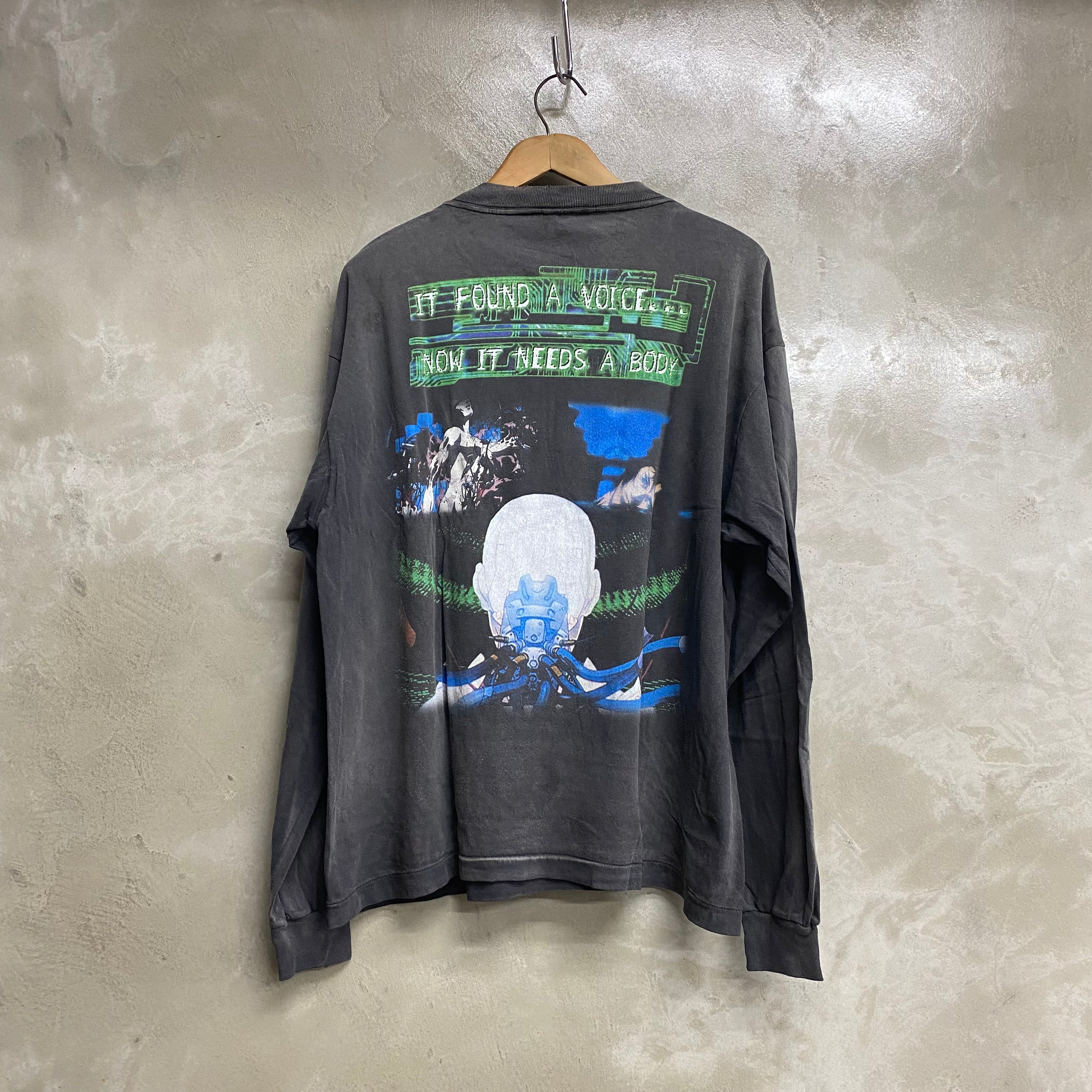 SAINT Mxxxxxx x GHOST IN THE SHELL LONG SLEEVE SHIRTS ' ILYA GITS ' -COLLABORATION- / Saint Michael