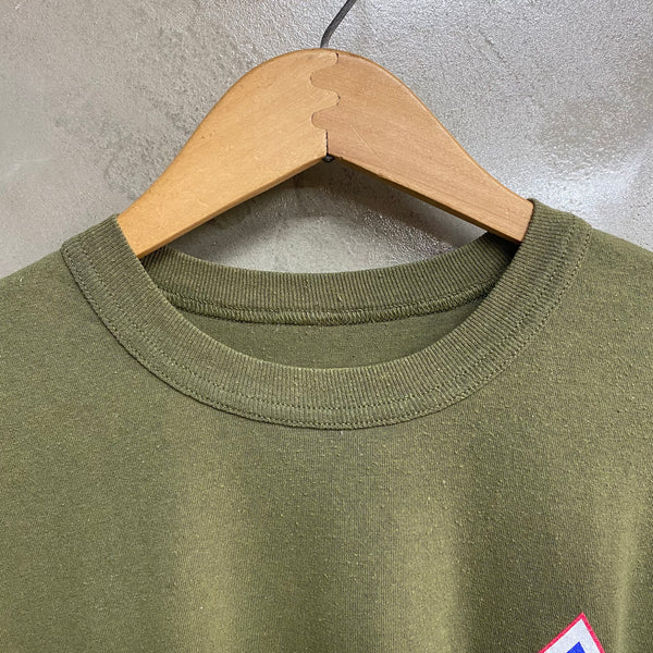 [ ONLY ONE ! ] USMC FIRST COMBAT ENGINEER BATTALION SHORT SLEEVE T-SHIRT / U.S.MILITARY