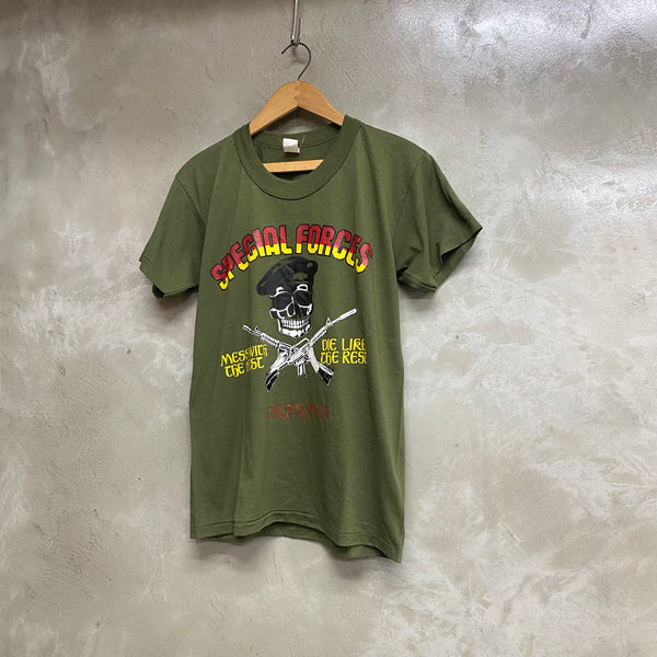 [ ONLY ONE ! ] ROTHCO SPECIAL FORCES ' OKINAWA ' SHORT SLEEVE T-SHIRT / U.S.MILITARY