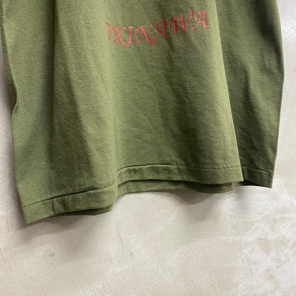 [ ONLY ONE ! ] ROTHCO SPECIAL FORCES ' OKINAWA ' SHORT SLEEVE T-SHIRT / U.S.MILITARY