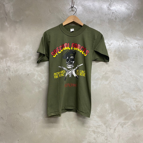 [ ONLY ONE ! ] ROTHCO SPECIAL FORCES ' OKINAWA ' SHORT SLEEVE T-SHIRT / U.S.MILITARY