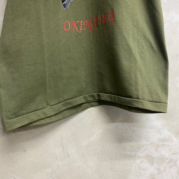 [ ONLY ONE ! ] ROTHCO SPECIAL FORCES ' OKINAWA ' SHORT SLEEVE T-SHIRT / U.S.MILITARY