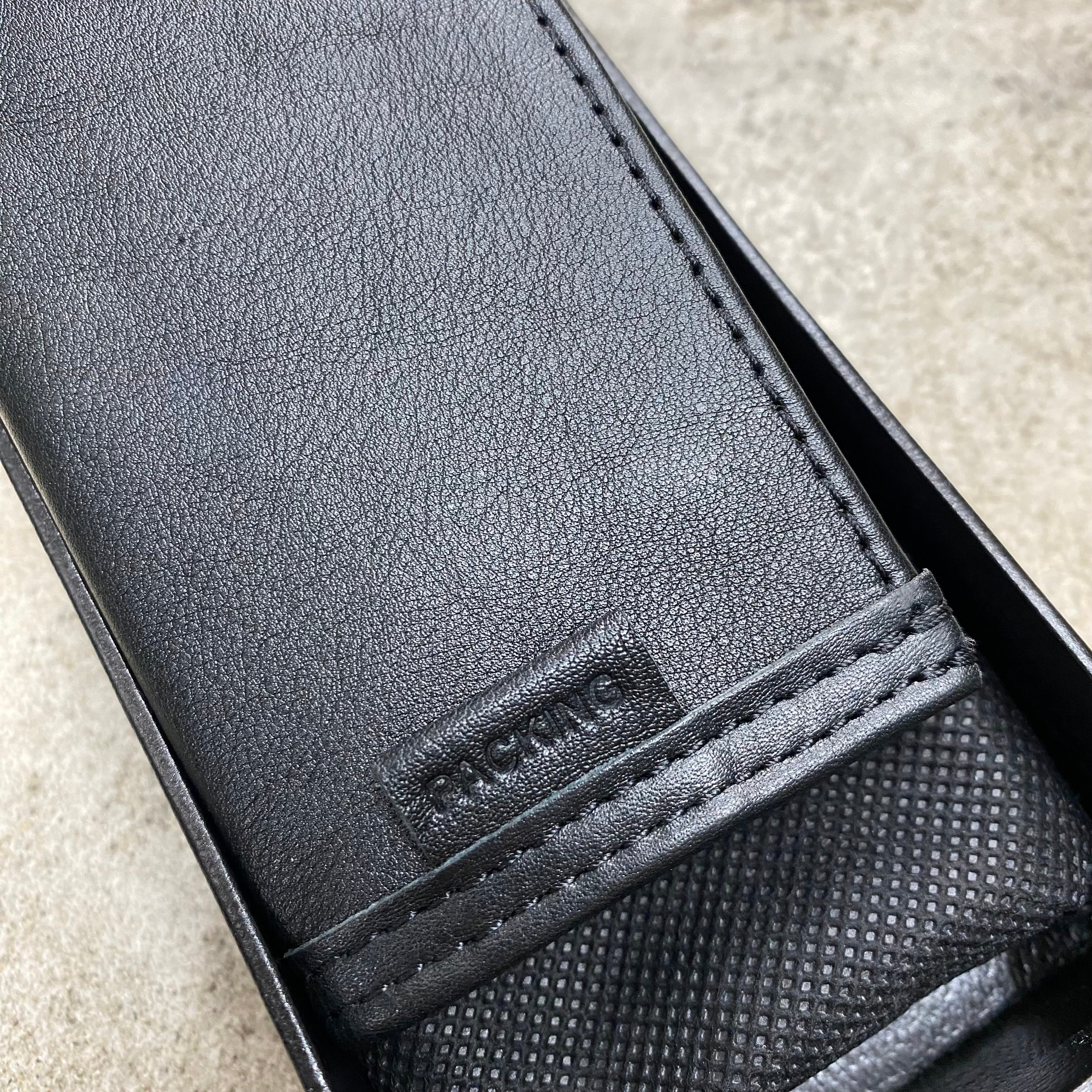 SNAP LEATHER WALLET / PACKING