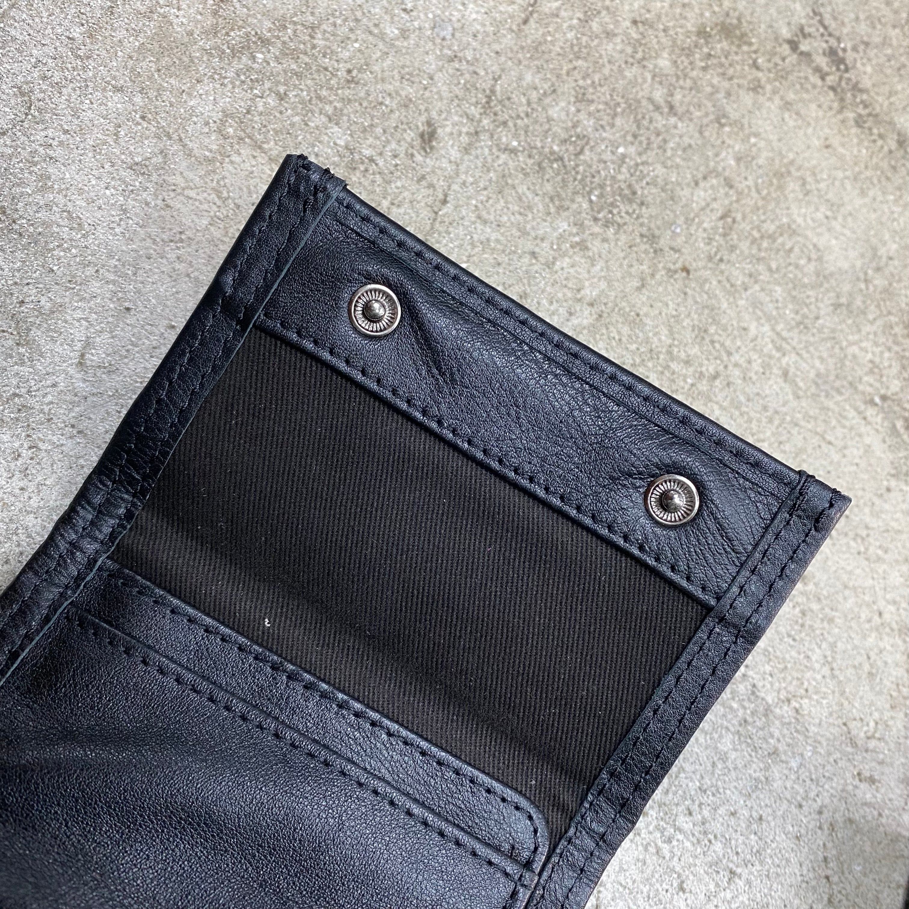 SNAP LEATHER WALLET / PACKING