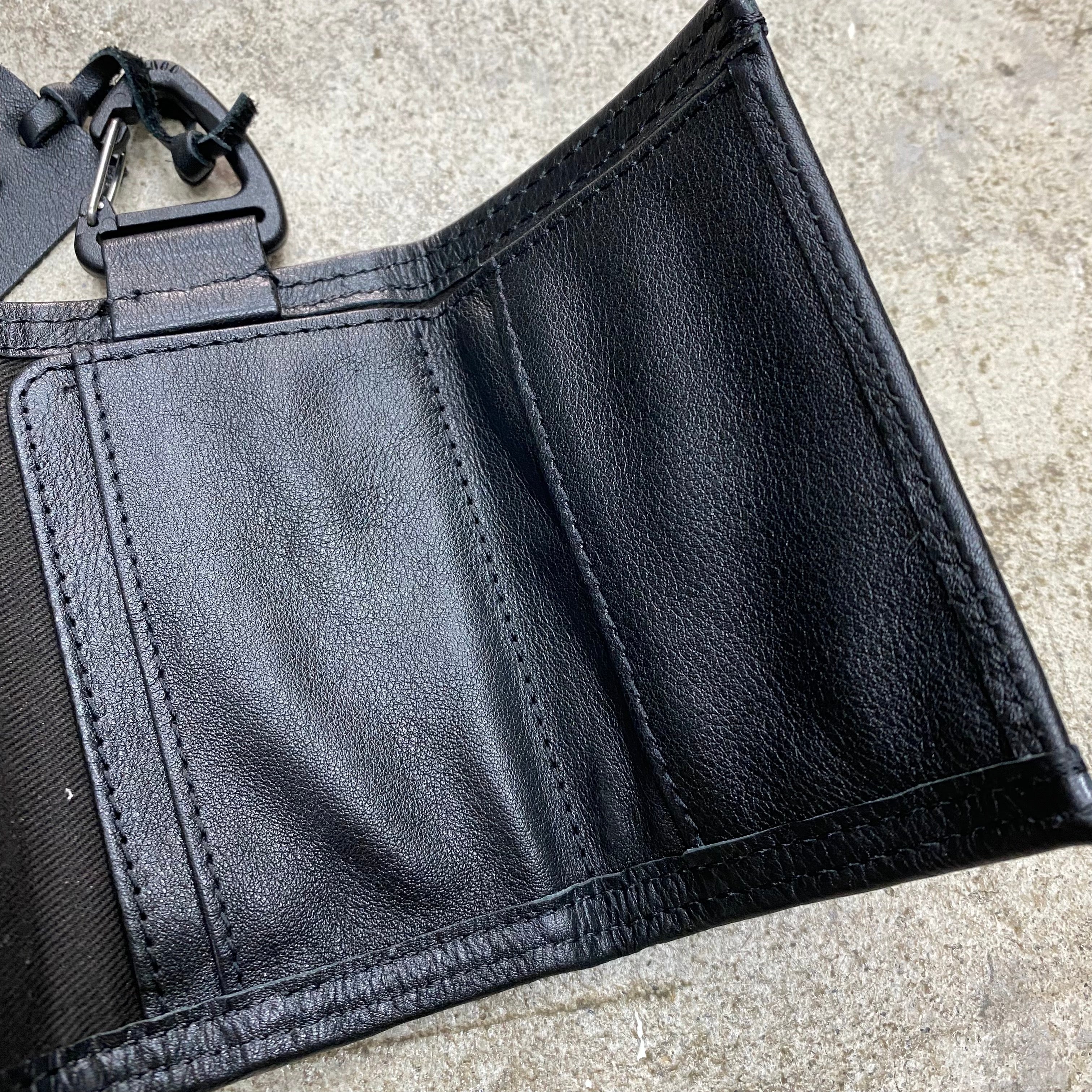 SNAP LEATHER WALLET / PACKING