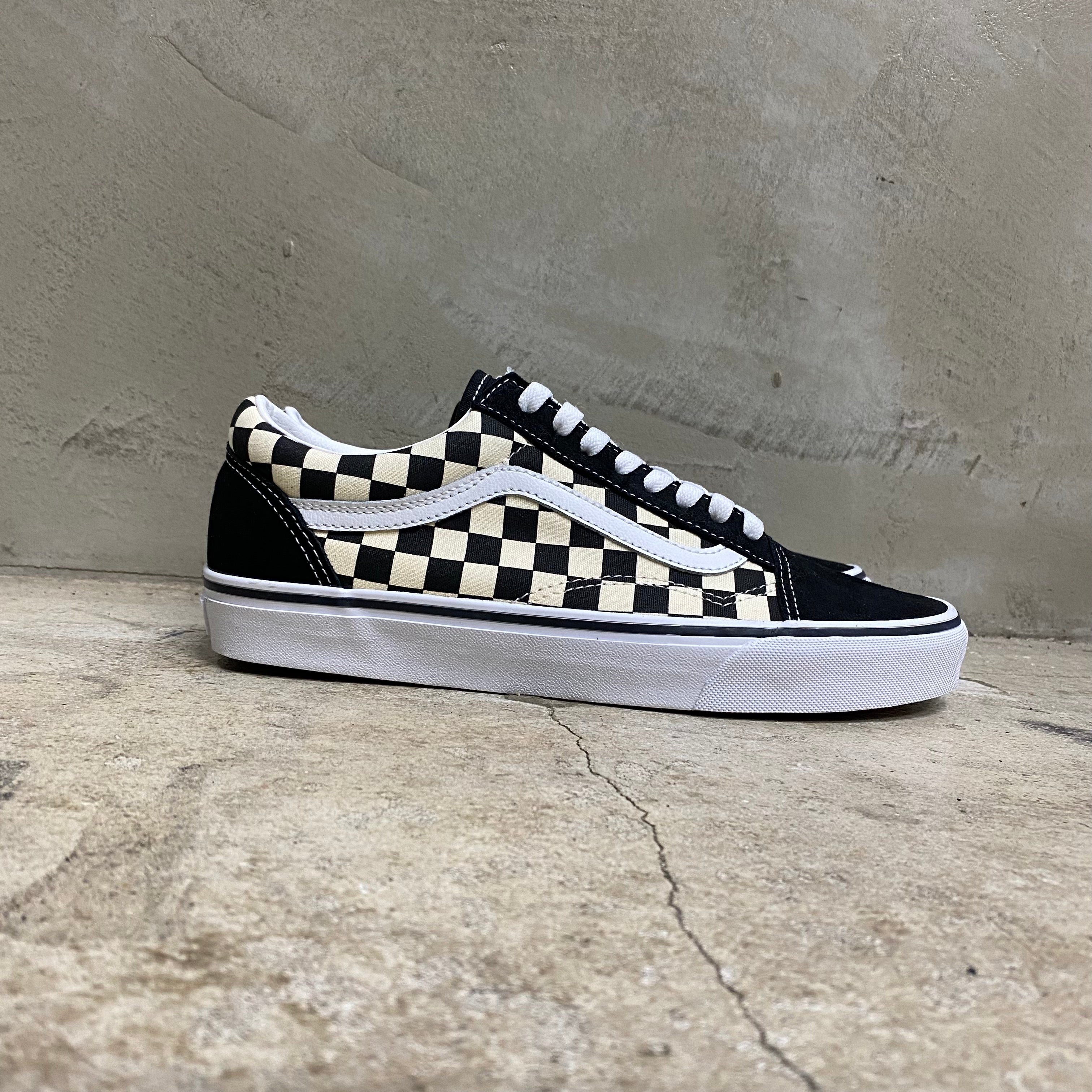 Old Skool  " PRIMARY CHECK "-VANS CLASSIC LINE-