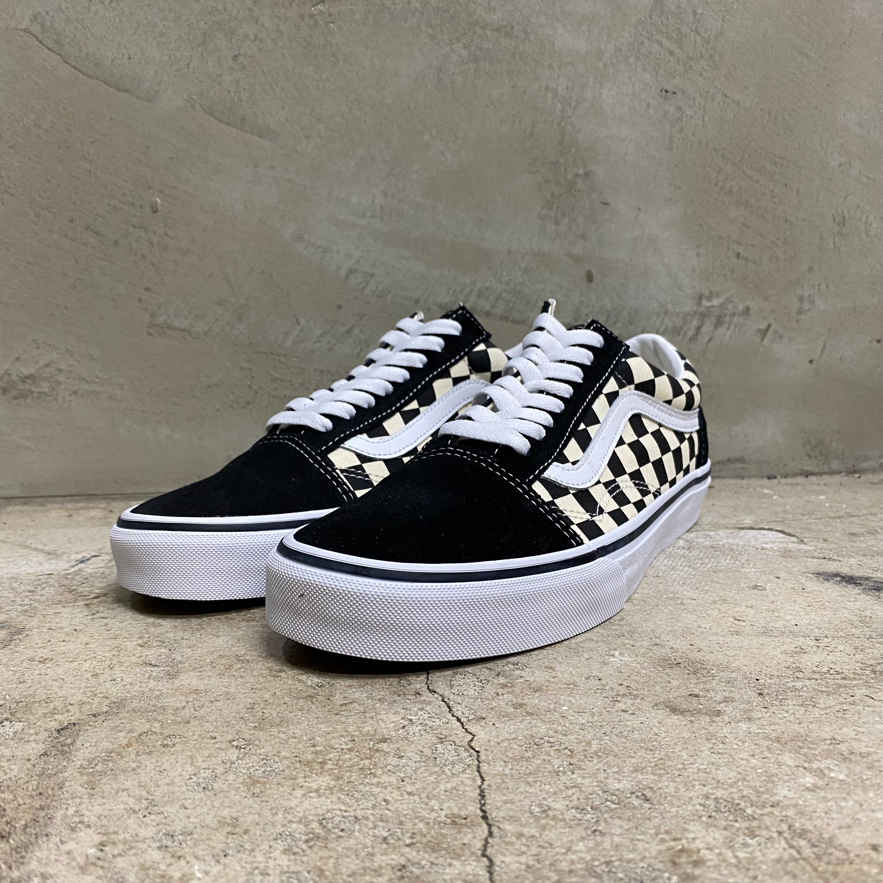 Old Skool  " PRIMARY CHECK "-VANS CLASSIC LINE-