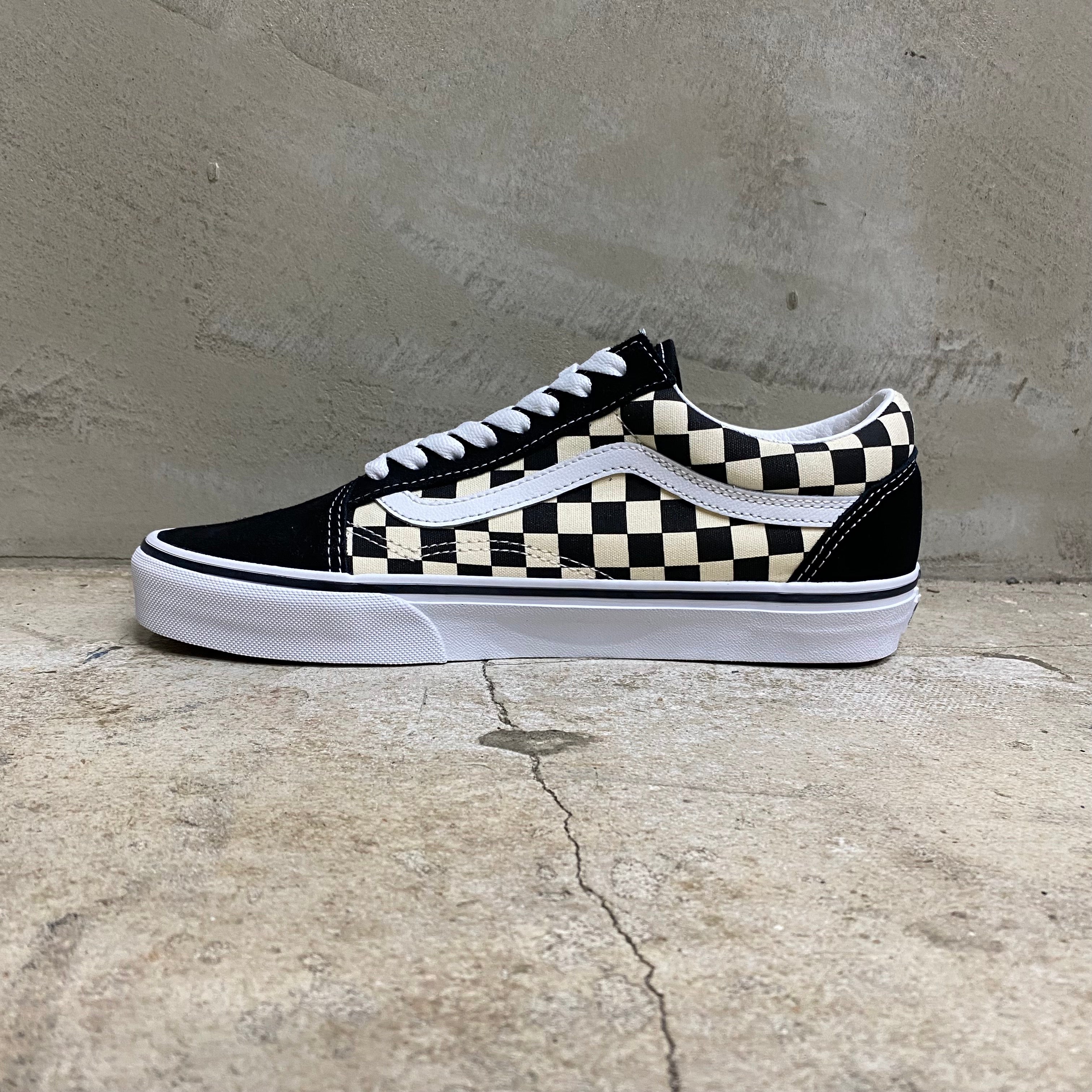 Old Skool  " PRIMARY CHECK "-VANS CLASSIC LINE-