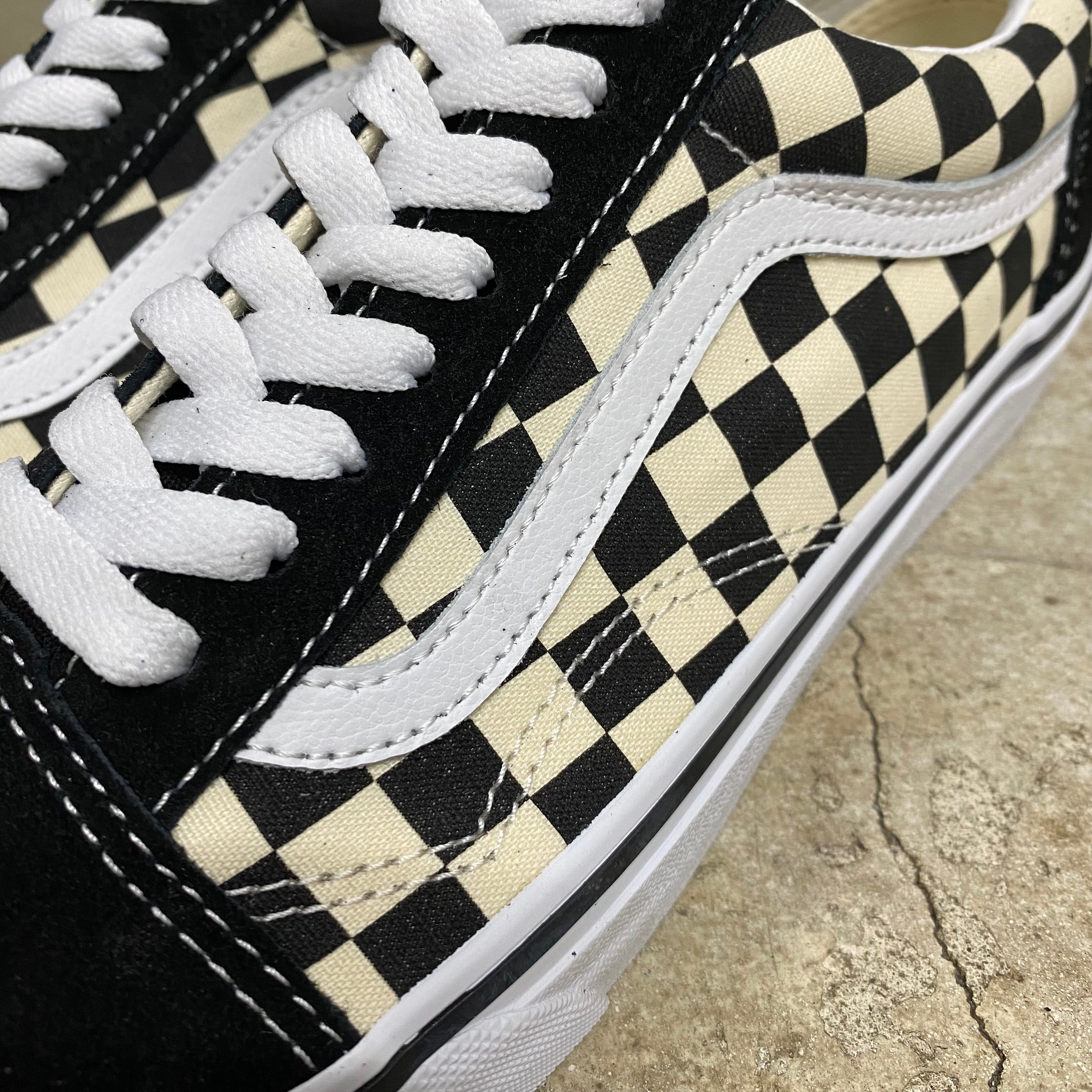 Old Skool  " PRIMARY CHECK "-VANS CLASSIC LINE-