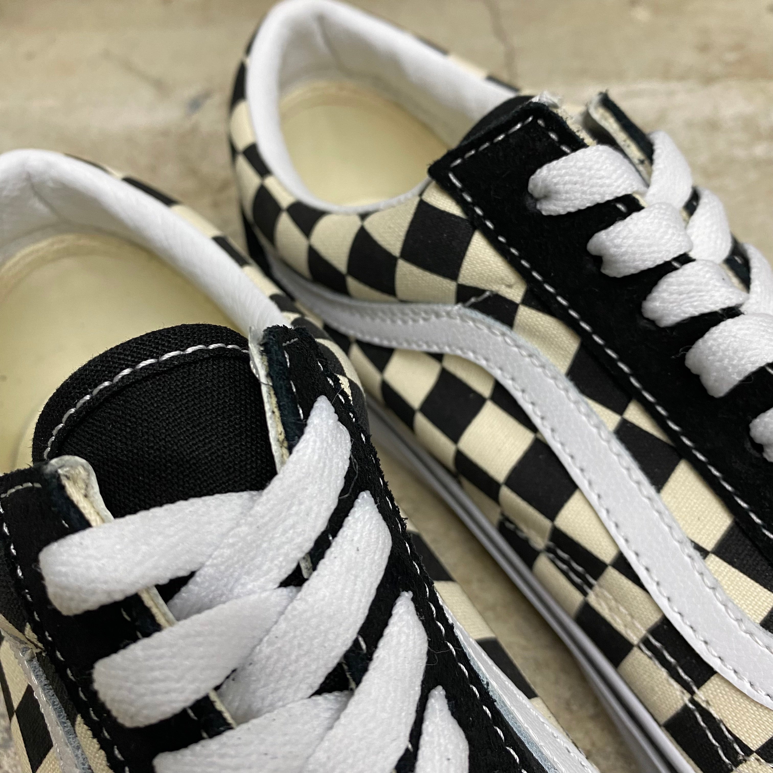 Old Skool  " PRIMARY CHECK "-VANS CLASSIC LINE-