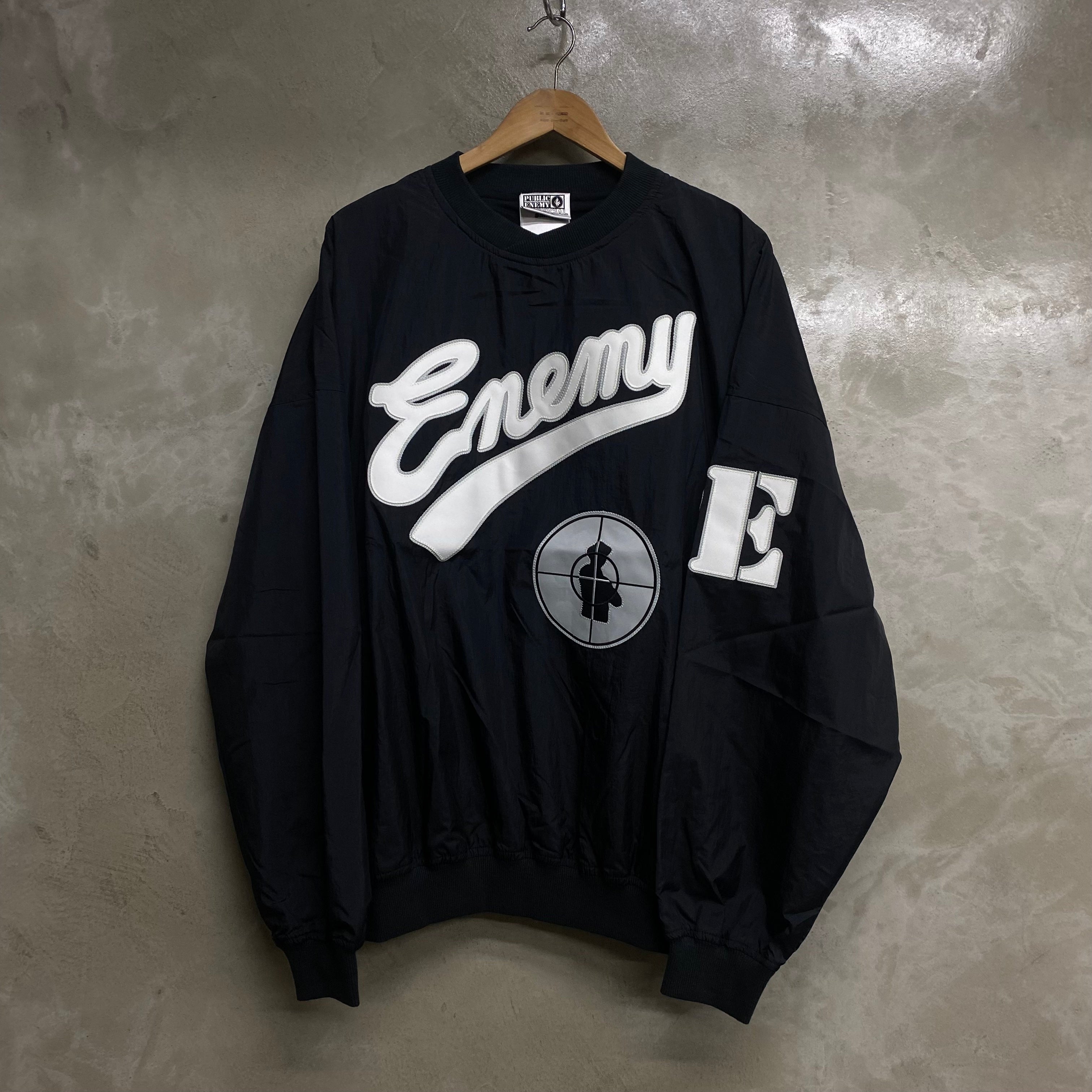 SAINT MICHAEL x PUBLIC ENEMY NYLON PULL OVER ' SNT ENEMY ' -COLLABORATION- / Saint Michael