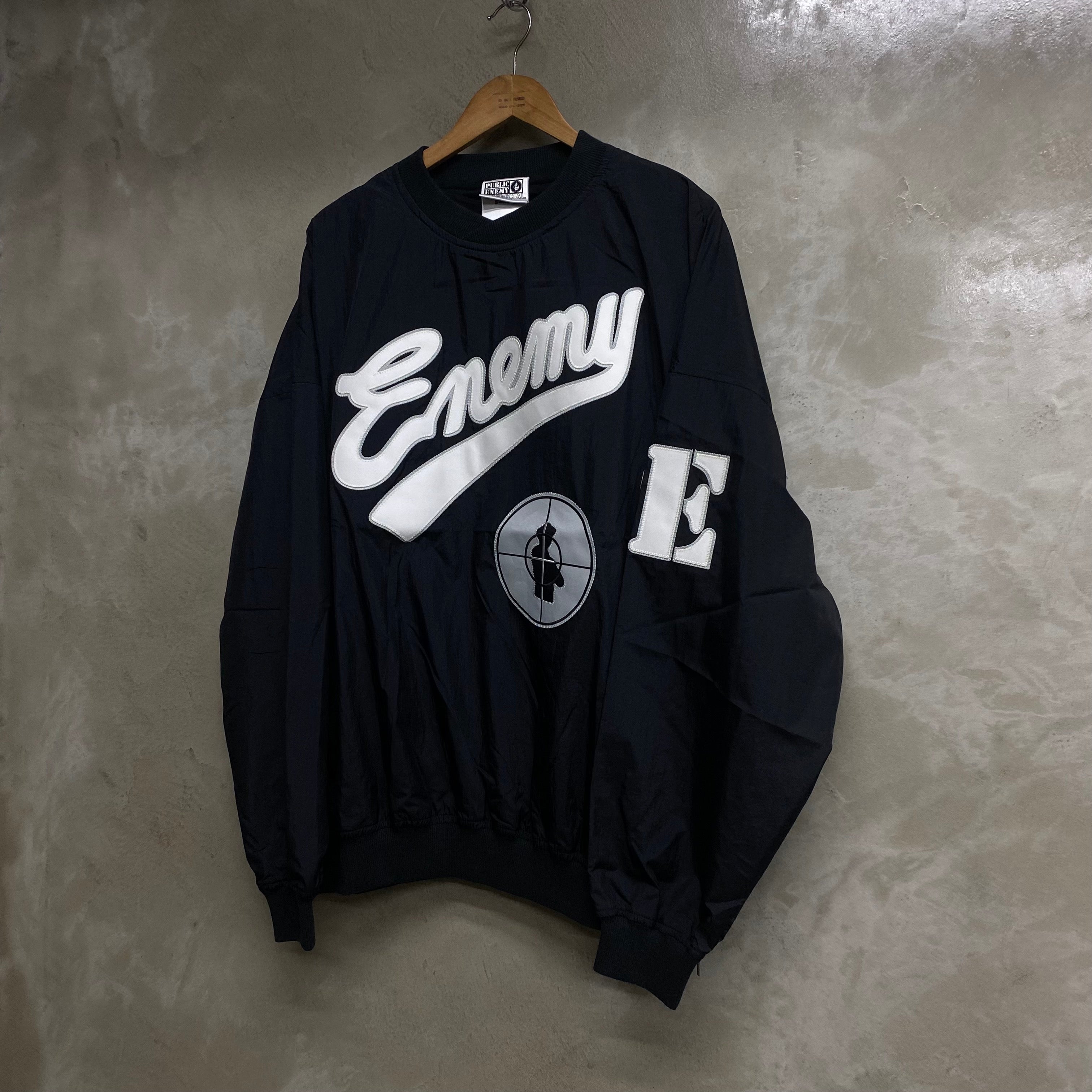 SAINT MICHAEL x PUBLIC ENEMY NYLON PULL OVER ' SNT ENEMY ' -COLLABORATION- / Saint Michael