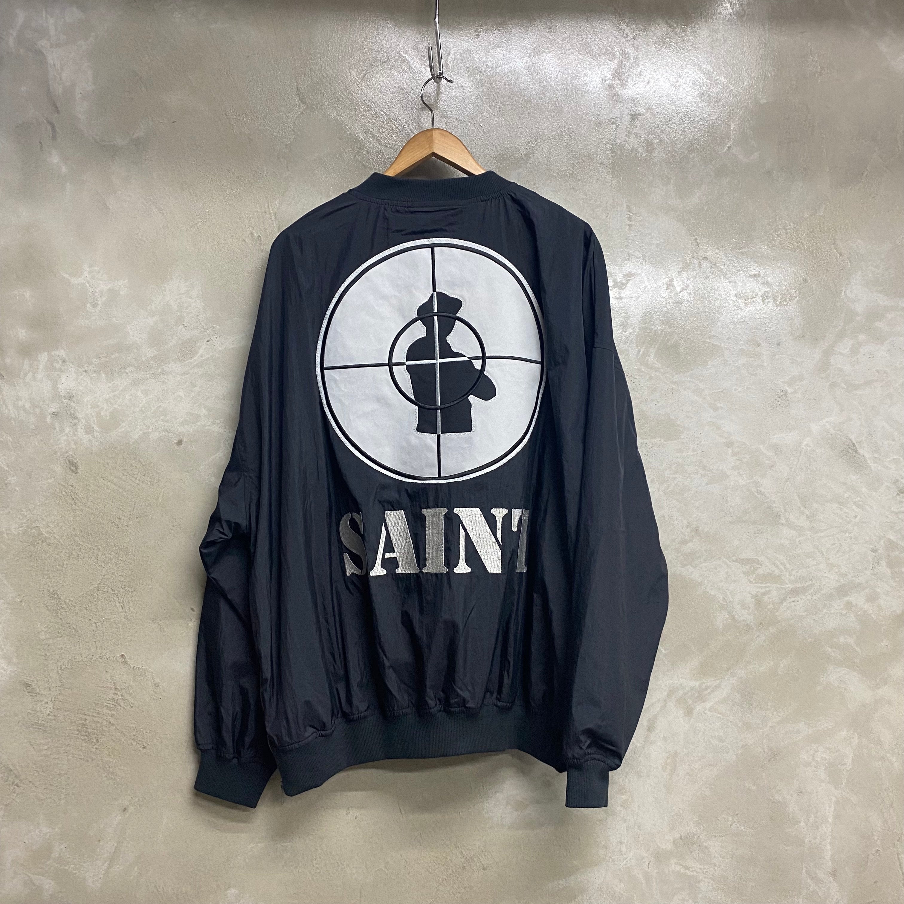 SAINT MICHAEL x PUBLIC ENEMY NYLON PULL OVER ' SNT ENEMY ' -COLLABORATION- / Saint Michael