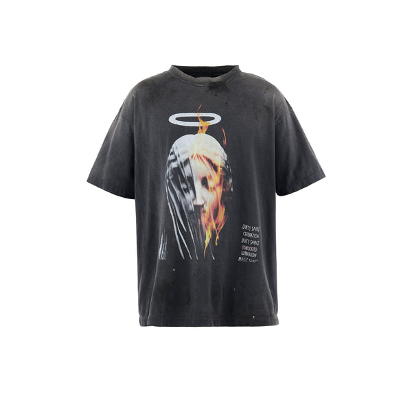 SAINT Mxxxxxx SHORT SLEEVE T-SHIRT ' DEVIL DADDY ' / Saint Michael