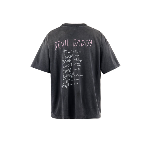 SAINT Mxxxxxx SHORT SLEEVE T-SHIRT ' DEVIL DADDY ' / Saint Michael