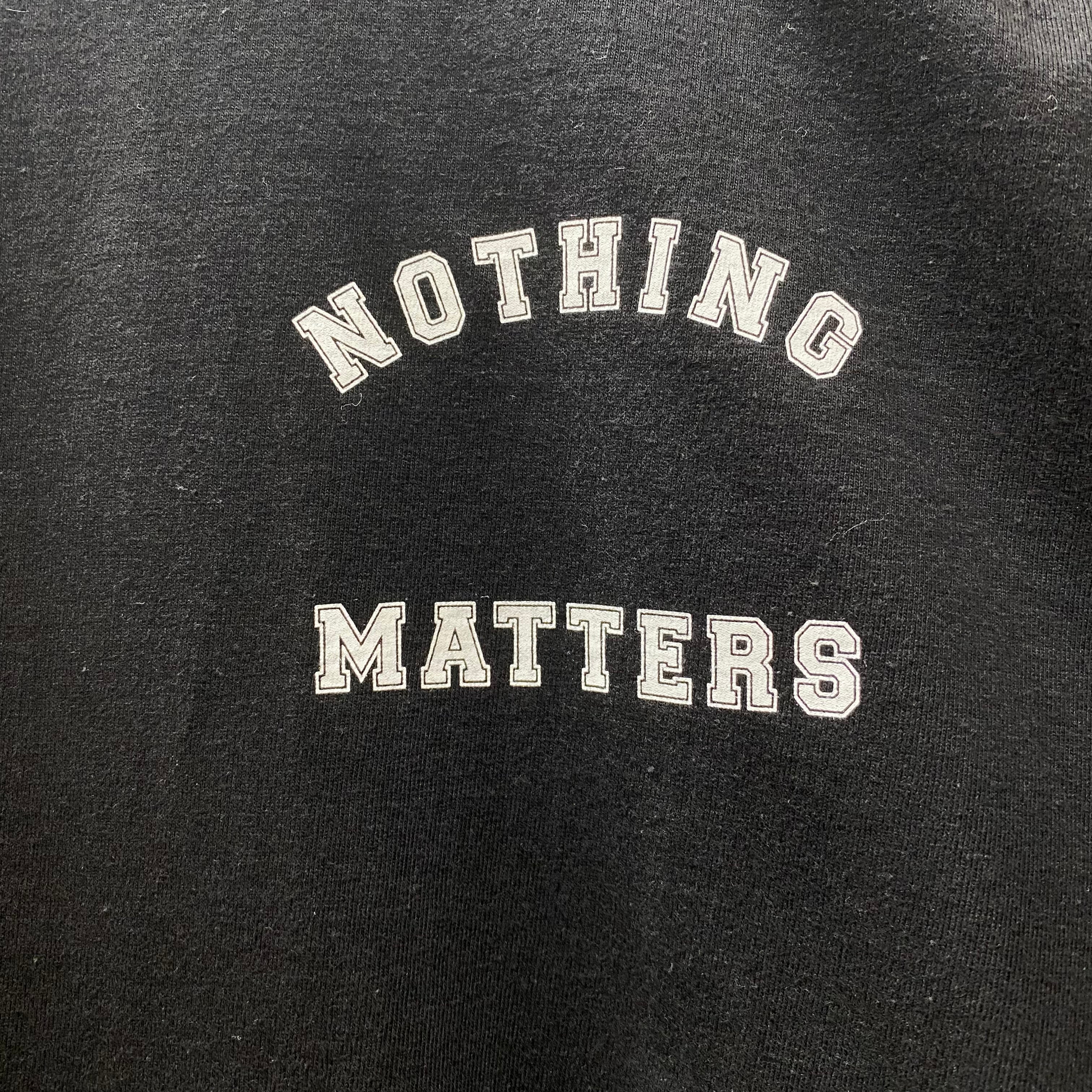 [ FINAL ONE ! ] Do Nothing Congress T-SHIRTS "NOTHING MATTERS " / Do Nothing Congress