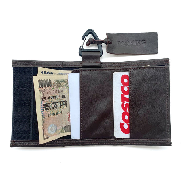 LEATHER COMPACT WALLET / PACKING