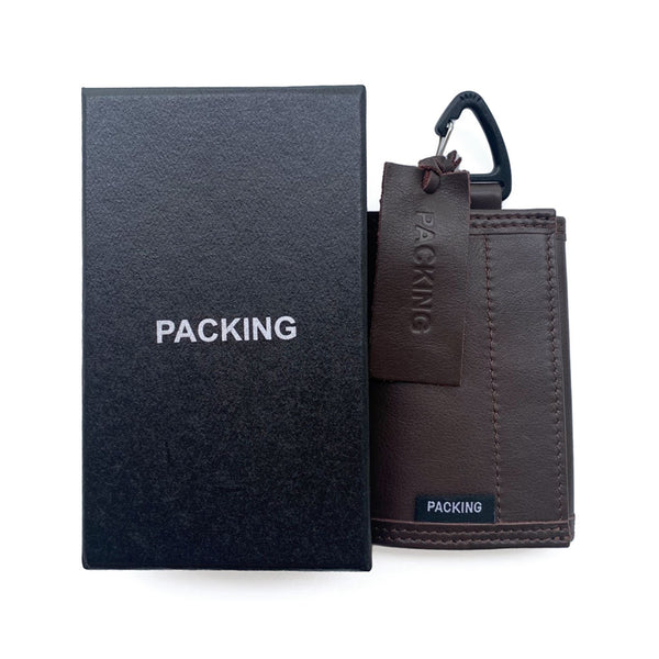 LEATHER COMPACT WALLET / PACKING