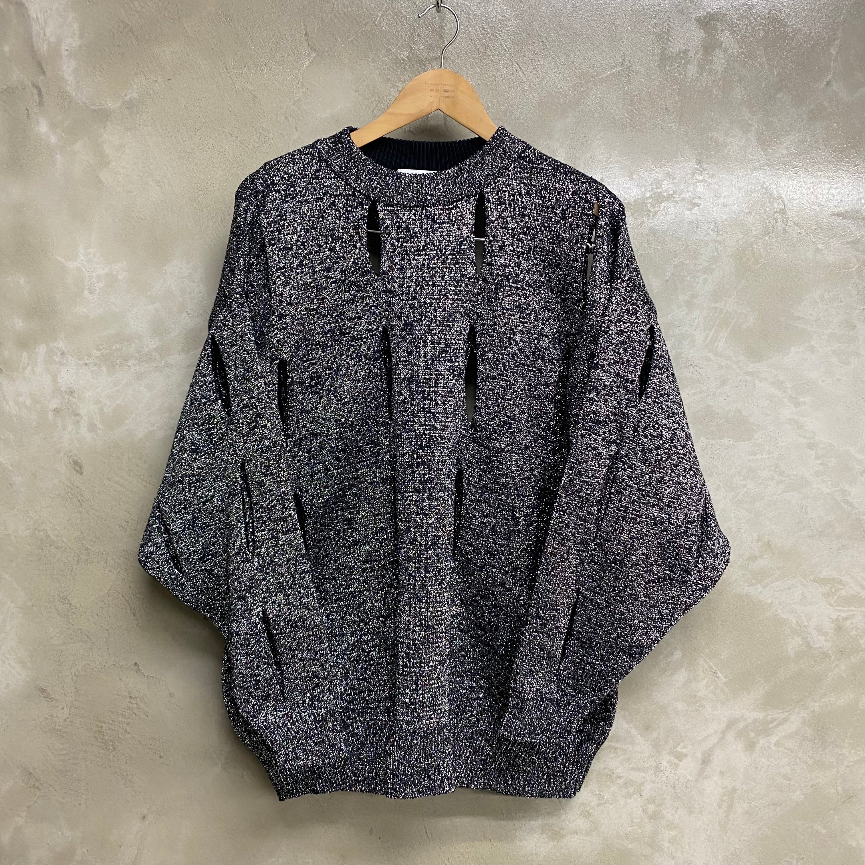 [ FINAL ONE ! ] TENDER PERSON CUTTING KNIT PULLOVER / TENDER PERSON
