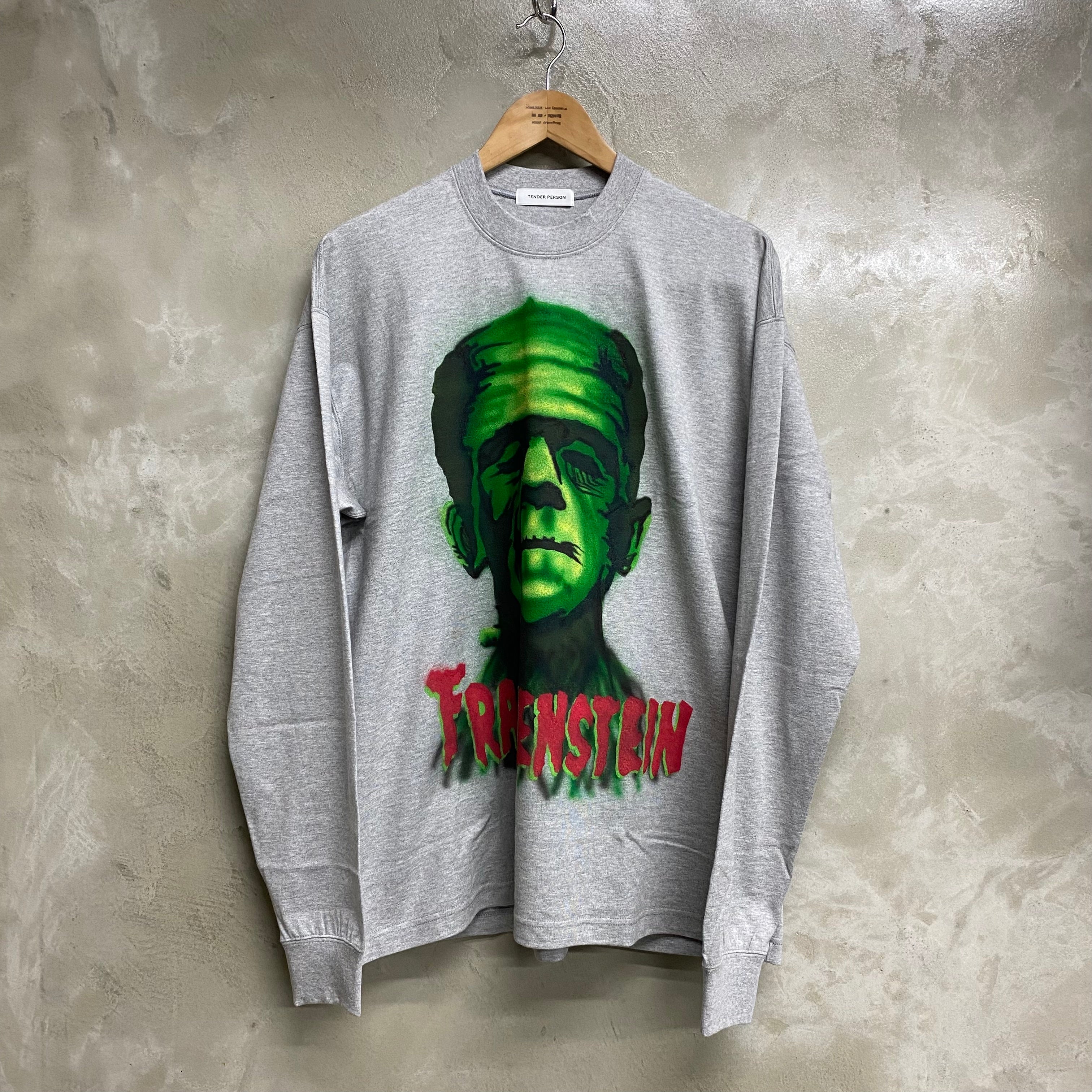[ FINAL ONE ! ] TENDER PERSON FRANKENSTEIN LONG SLEEVE T-SHIRTS / TENDER PERSON