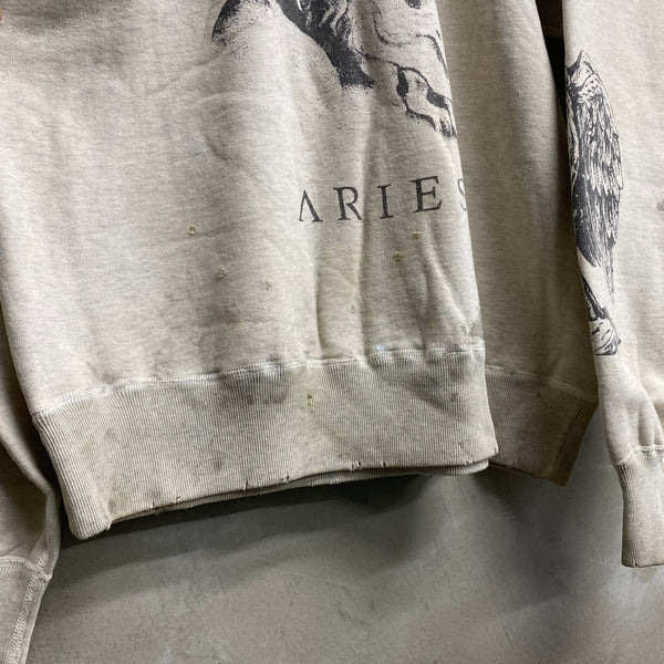 SAINT MICHAEL x Aries CREW NECK SWEAT SHIRT ' MR ARIES ' -COLLABORATION-/ Saint Michael