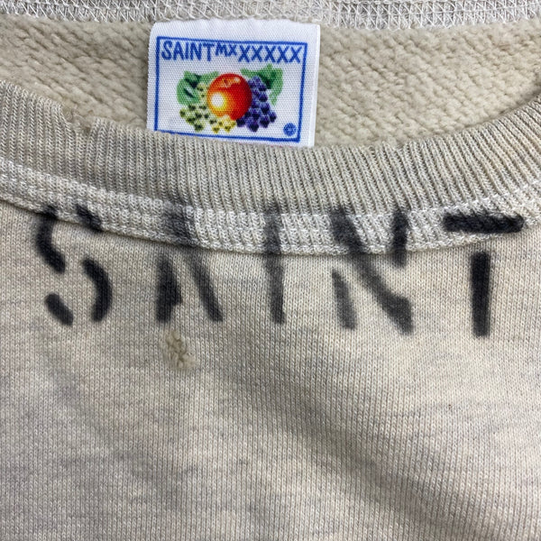 SAINT MICHAEL x Aries CREW NECK SWEAT SHIRT ' MR ARIES ' -COLLABORATION-/ Saint Michael