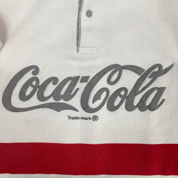 [ ONLY ONE ! ] COCA-COLA 00's HALF SNAP SWEAT SHIRTS / Mr.Clean Select