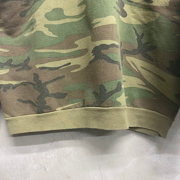 [ ONLY ONE ! ]  SPORTS AFIELD 80's- CAMOUFLAGE SWEAT SHIRT / Mr.Clean Select