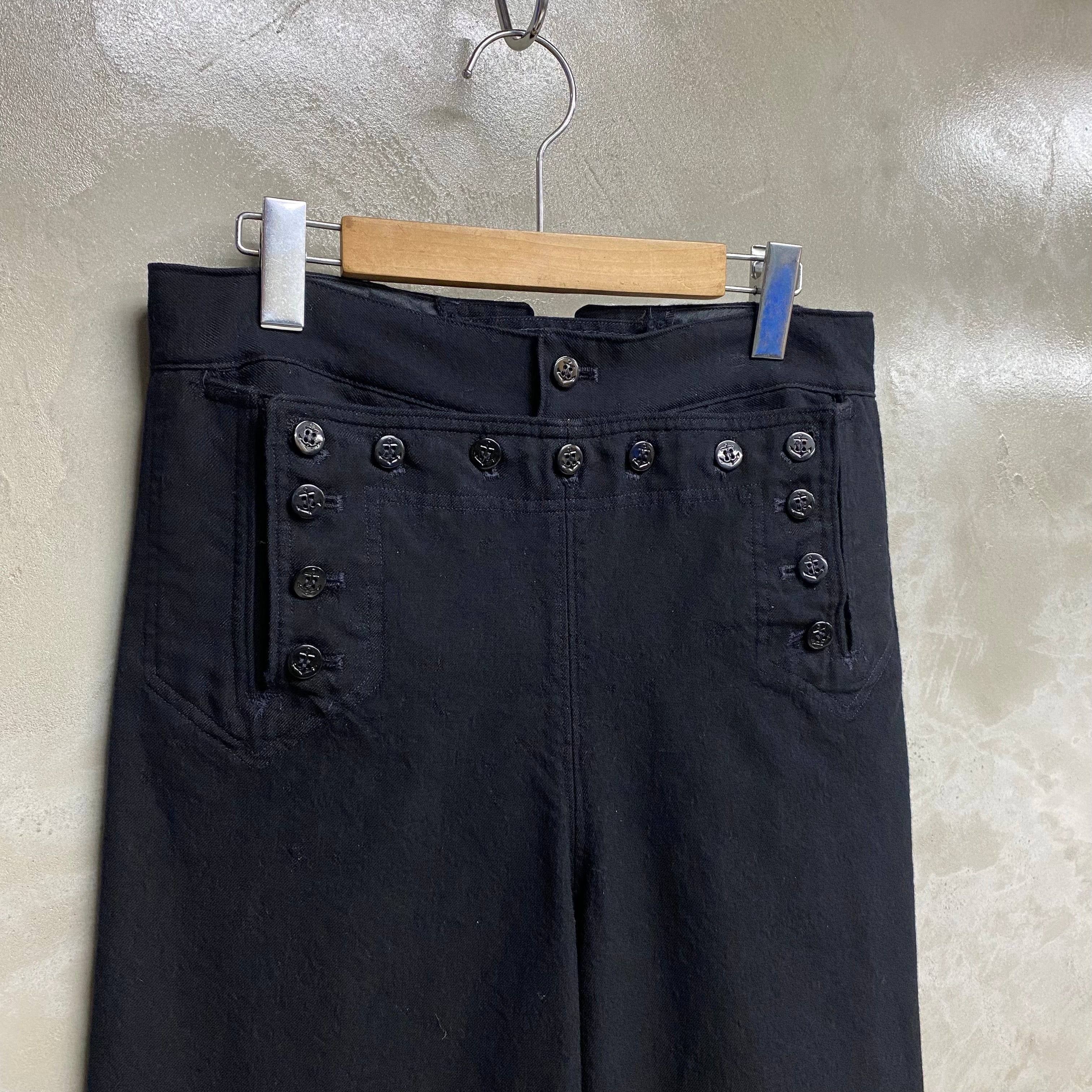[ ONLY ONE ! ] U.S.NAVY 99's WOOL SAILOR  PANTS / U.S.MILITARY