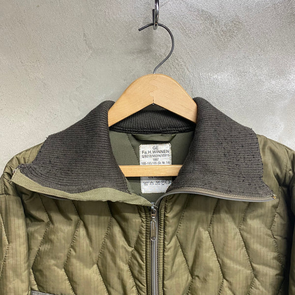 [ ONLY ONE ! ]  GERMAN MILITARY QUILTED LINER JACKET / GERMAN MILITARY