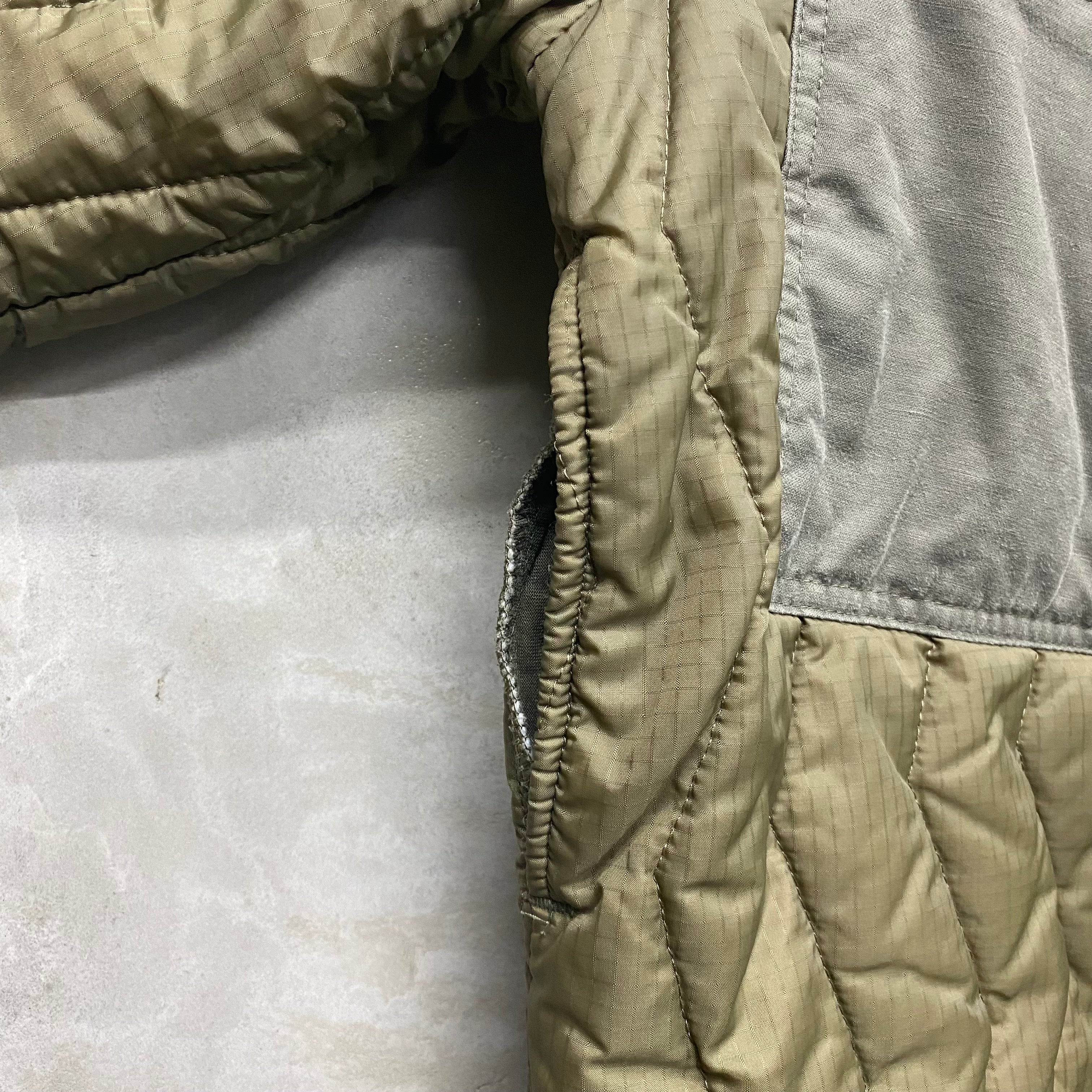 [ ONLY ONE ! ]  GERMAN MILITARY QUILTED LINER JACKET / GERMAN MILITARY