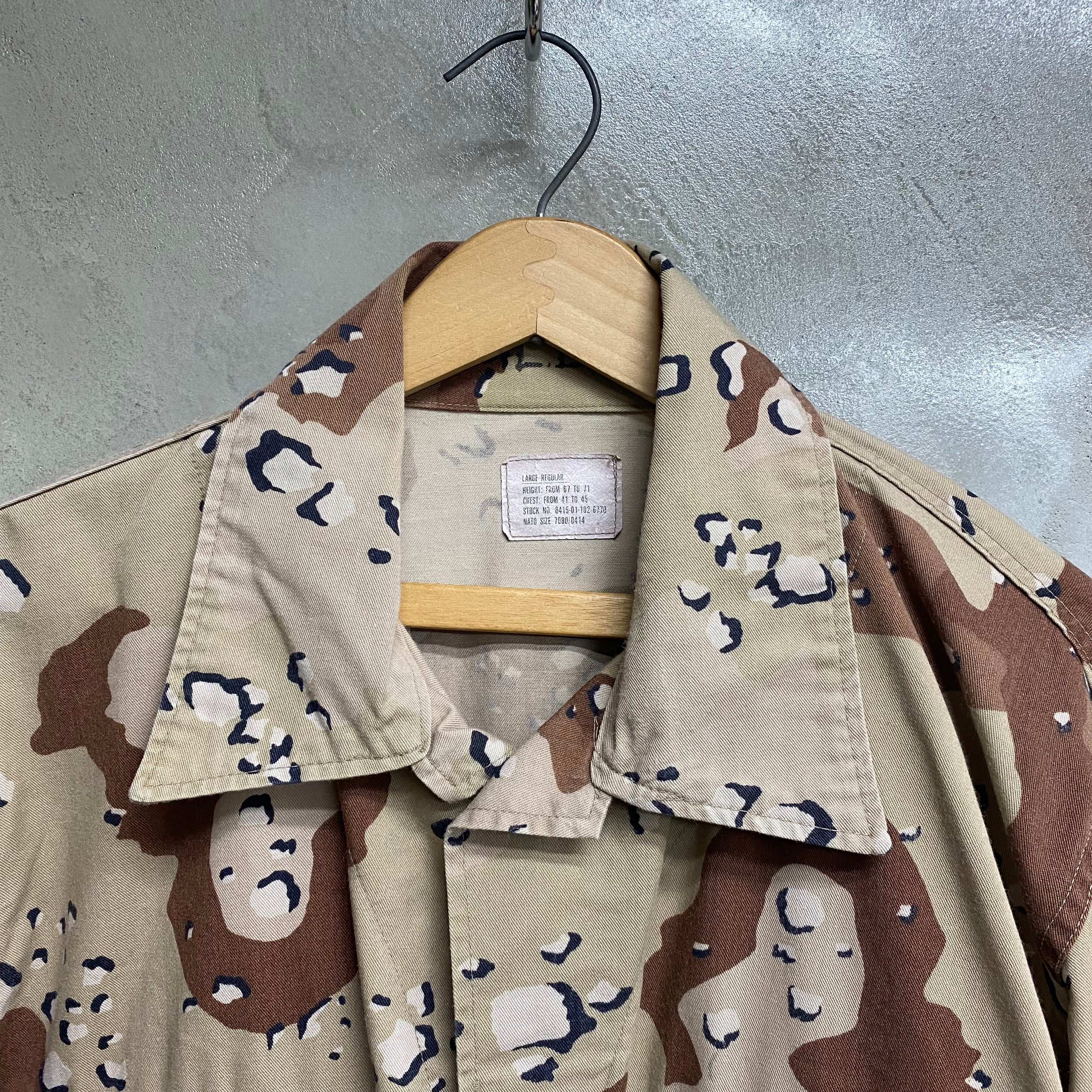 [ ONLY ONE ! ] U.S. 6COLOR DESERT BDU JACKET / Mr.Clean Select