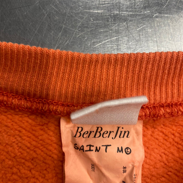 SAINT MICHAEL x BerBerJin CREW NECK SWEAT SHIRTS ' NOISE ' -COLLABORATION- / Saint Michael