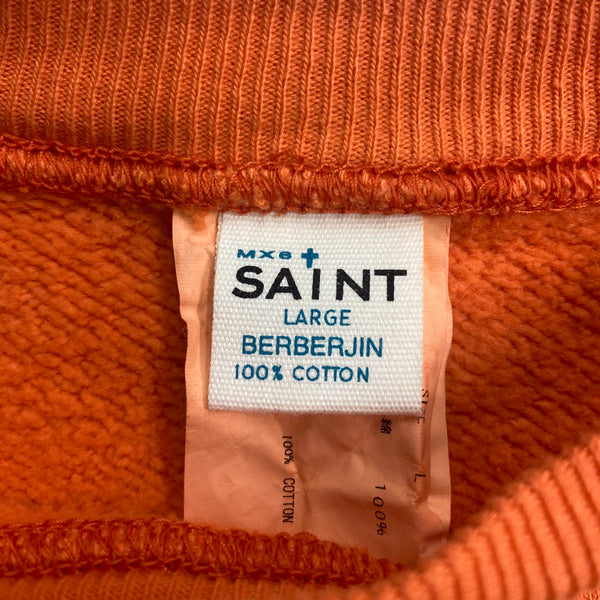 SAINT MICHAEL x BerBerJin CREW NECK SWEAT SHIRTS ' NOISE ' -COLLABORATION- / Saint Michael