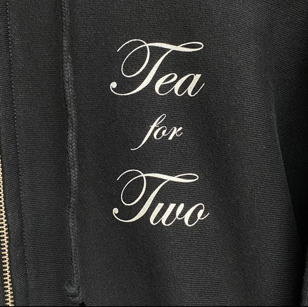 Do Nothing Congress ZIP UP HOODIE " Tea For Two " / Do Nothing Congress