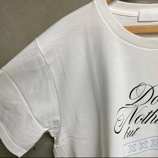 Do Nothing Congress × GOD SELECTION XXX  T-SHIRTS " Nothing but XXX " / Do Nothing Congress