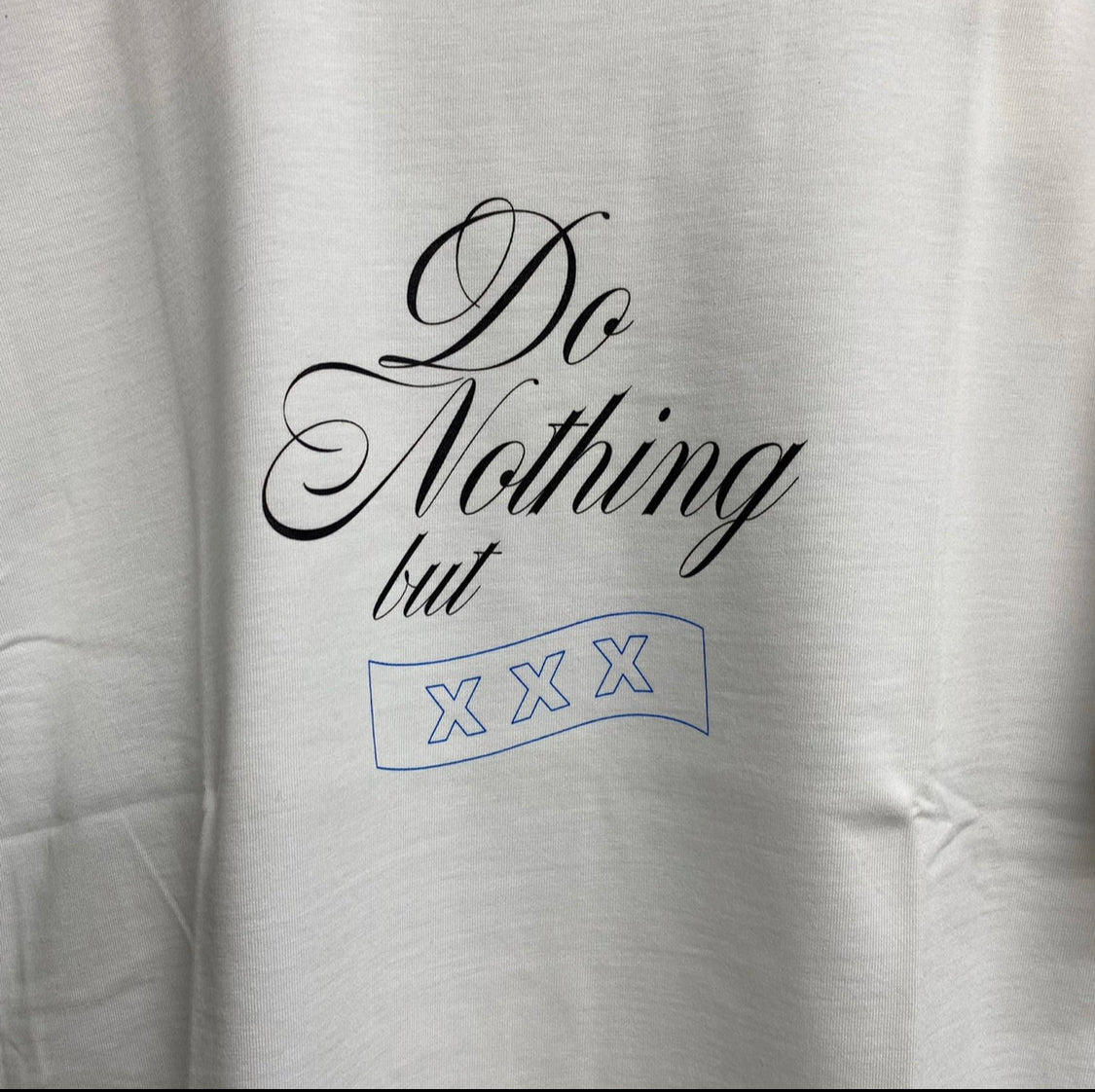 Do Nothing Congress × GOD SELECTION XXX  T-SHIRTS " Nothing but XXX " / Do Nothing Congress