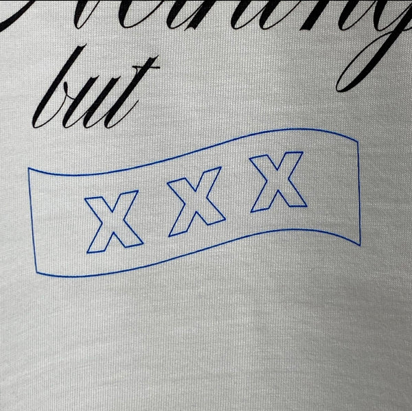 Do Nothing Congress × GOD SELECTION XXX  T-SHIRTS " Nothing but XXX " / Do Nothing Congress