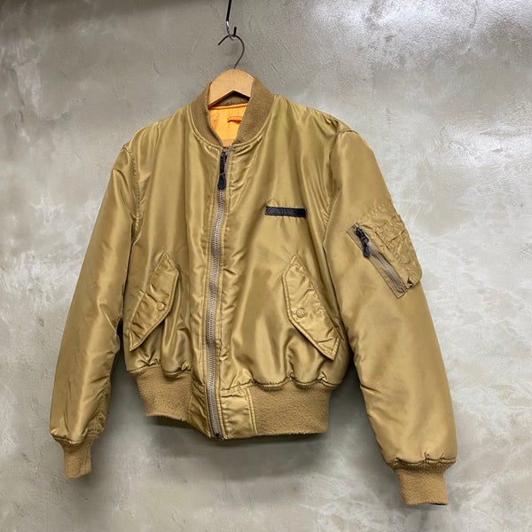[ ONLY ONE ! ] AVIREX MA-1 ' LOGO ' / U.S.MILITARY