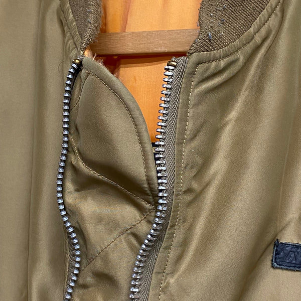 [ ONLY ONE ! ] AVIREX MA-1 ' LOGO ' / U.S.MILITARY